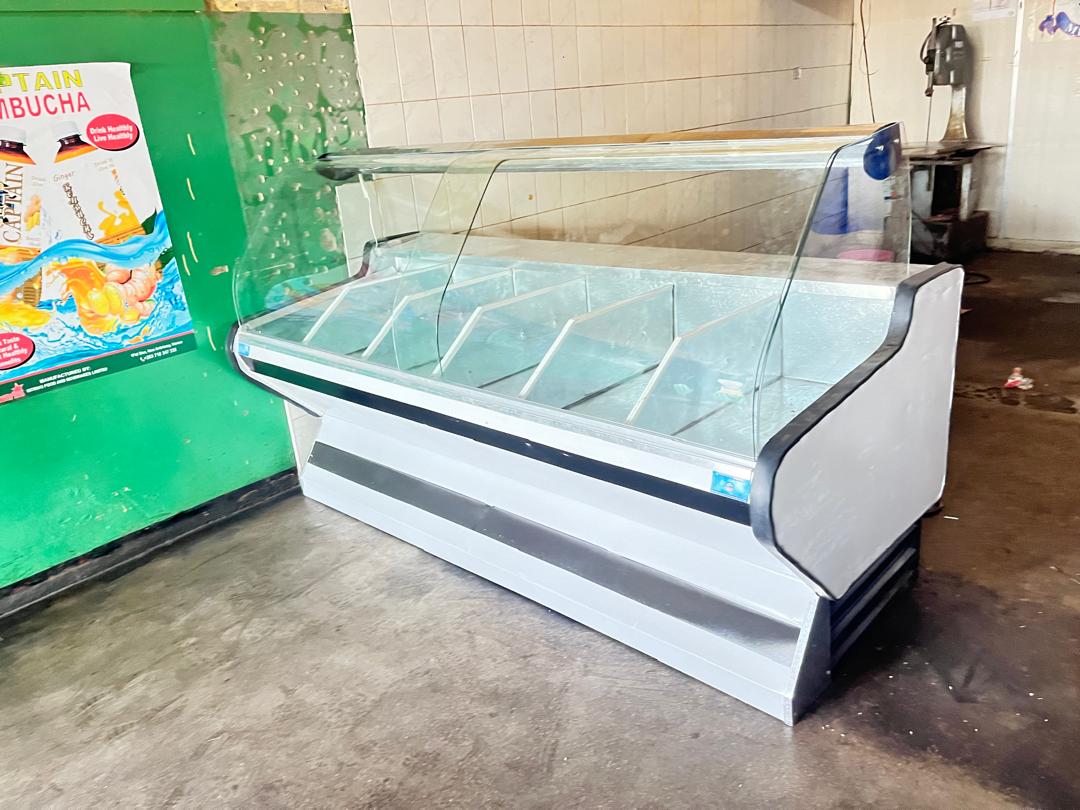 5 partitions display freezer